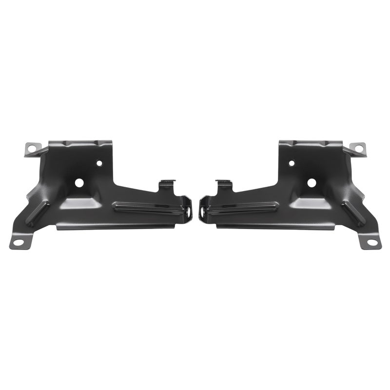KUAFU Front Outer Bumper Bracket Compatible with 2007-2013 Chevy Chevrolet Silverado/GMC Sierra 1500 2500 3500 Replace for 15901539 GM1067182 15901538 GM1066182 Bumper Support Driver&Passenger Side - Image 5
